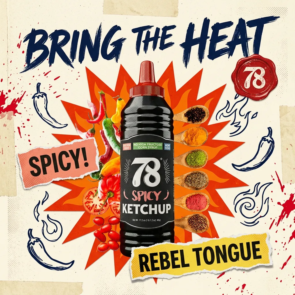 78 Spicy Ketchup, Bring the Heat