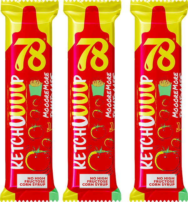78 Brand Ketchup and mustard packets are pandemic best-sellers.